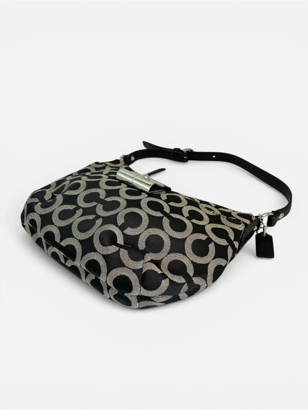 Coach Signature C Print Canvas Shoulder Bag